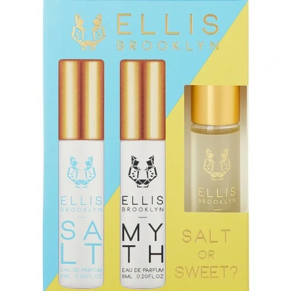 *HP* NEW 3pc Ellis Brooklyn Salt or Sweet Rollerball P Trio Fragrance Travel Set - Picture 2 of 6